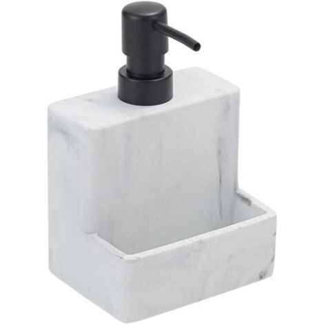 Botella dosificadora rellenable con bomba para lavavajillas, baño u oficina, 300 ml