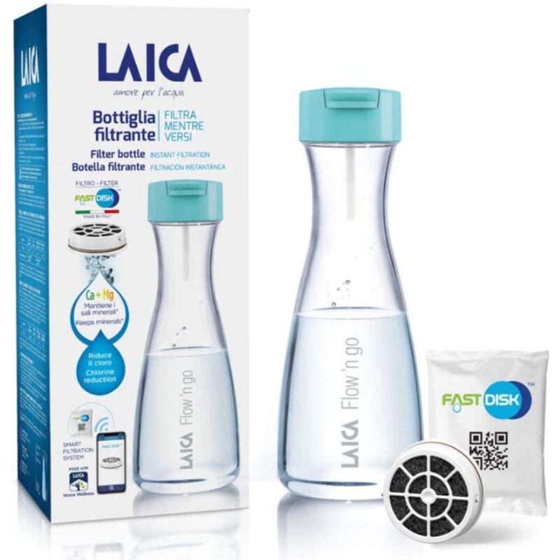 B01BA Bottiglia Filtrante Flow'n Go, filtrazione