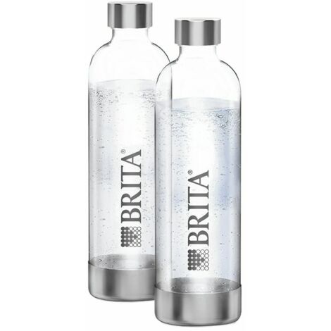 Botella Filtrante SodaOne Brita 1043722 Transparente Plateado 1 L