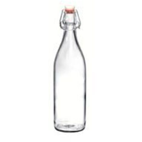 Botella Giara transparente. 1 litro. (Min. 6 unidades)
