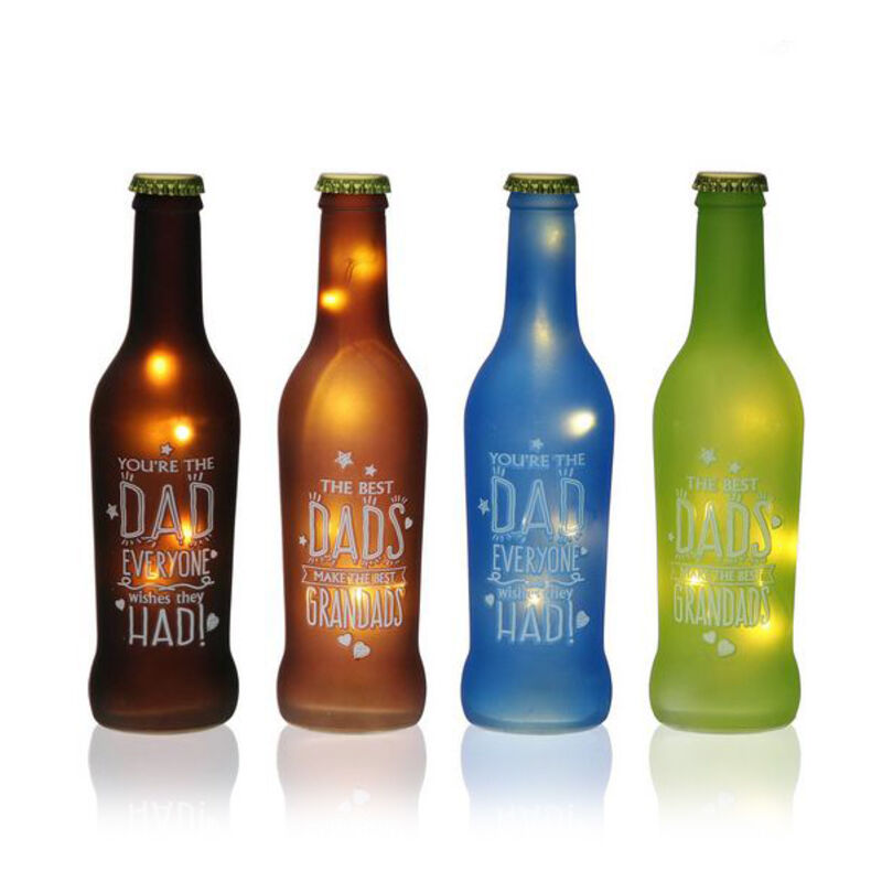 

Botella LED Cristal (6 x 21 x 6 cm)