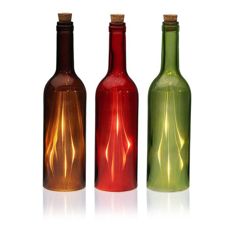 

Botella LED Cristal (7,3 x 28 x 7,3 cm)