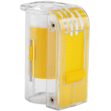 Botella para marcar abejas reinas KZQ, jaula para abejas reinas, émbolo de una mano, herramienta de apicultura, amarilla, botella para marcar abejas reinas