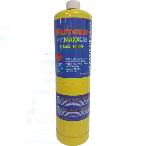 Botella propileno Promaxxgas Butsir CARB0006