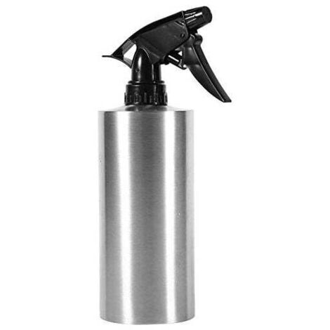 Botella pulverizadora vacía, recargable, de acero inoxidable 304, con prensa manual, para regadera, hervidor, bomba multifuncional a presión para plantas de jardín en interiores y exteriores.