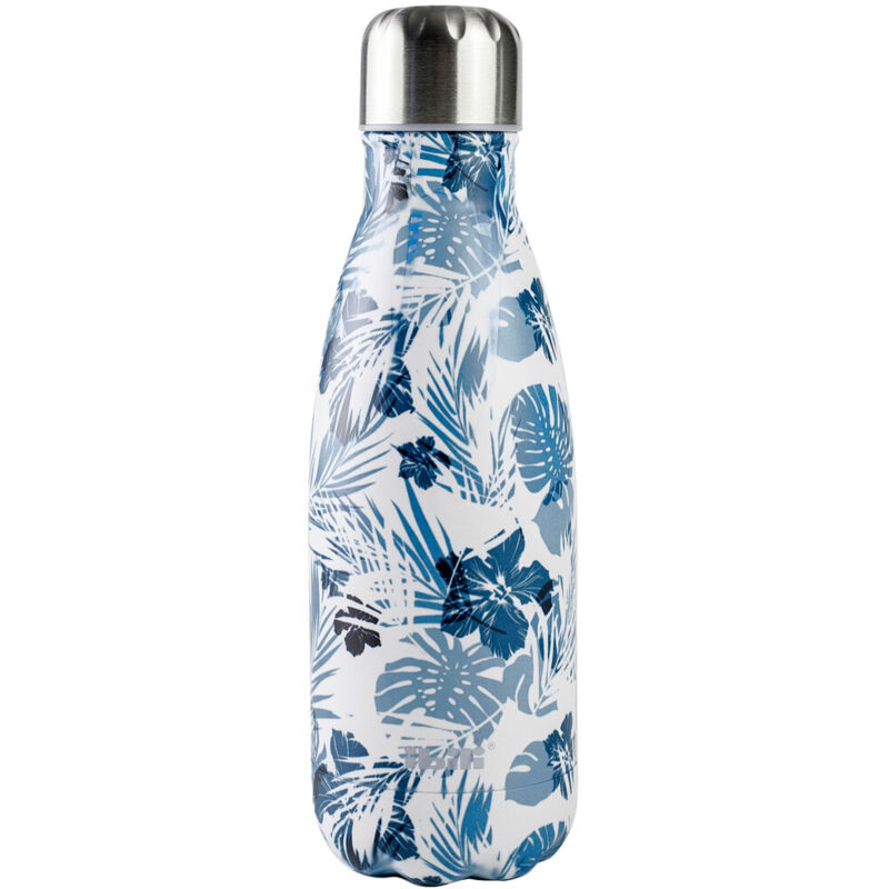 

Botella termo de pared doble sin BPA inoxidable 18/10 335 ml. Tropic (Ibili 758435A)