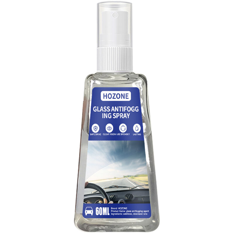 

Asupermall - Botella trapezoidal spray antivaho para parabrisas de coche, espejo retrovisor lluvia y spray a prueba de agua 60ml