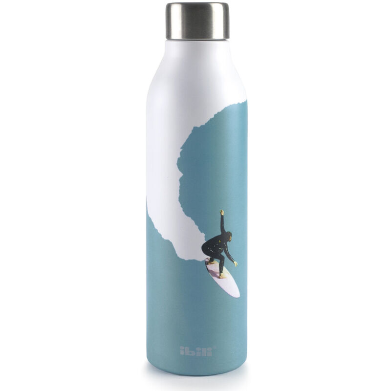 

Botellas termo de pared doble sin BPA inoxidable 18/10 500 ml. Surf (Ibili 762920)