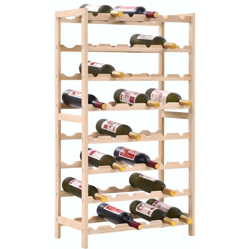 

Botellero de madera de cedro 57,5x28x102 cm