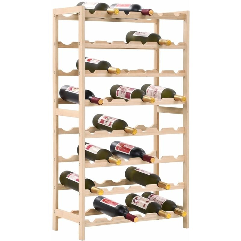 

Botellero de madera de cedro 57,5x28x102 cm