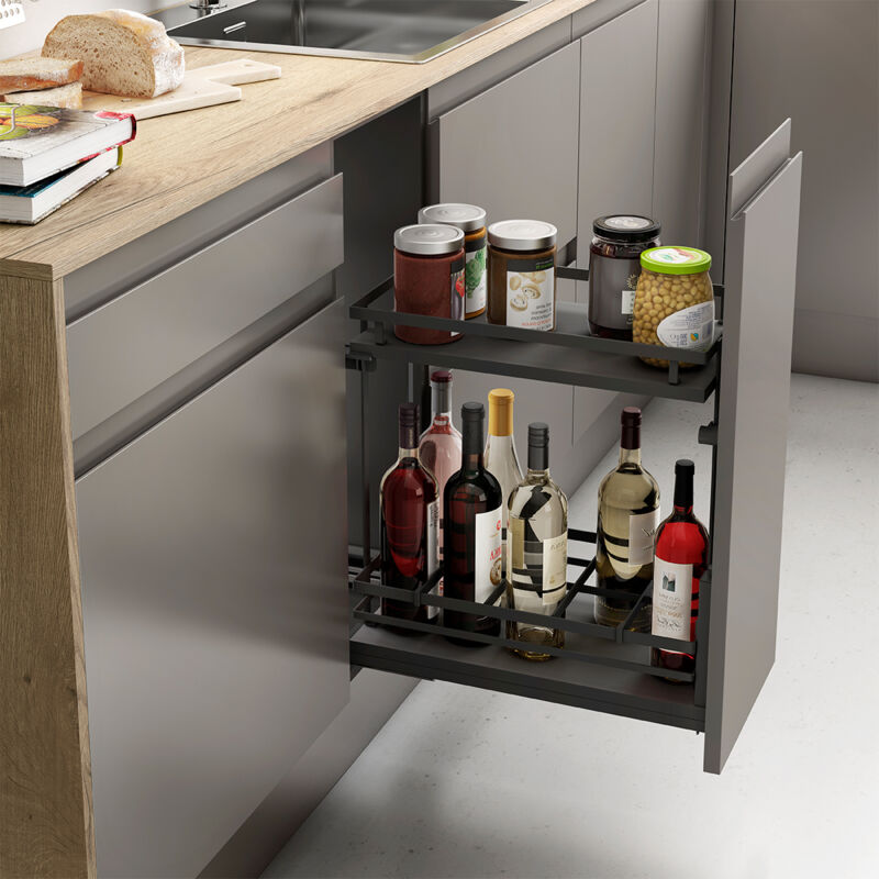 

Botellero Extraible (FLAT) M30 49078007 - Antracita