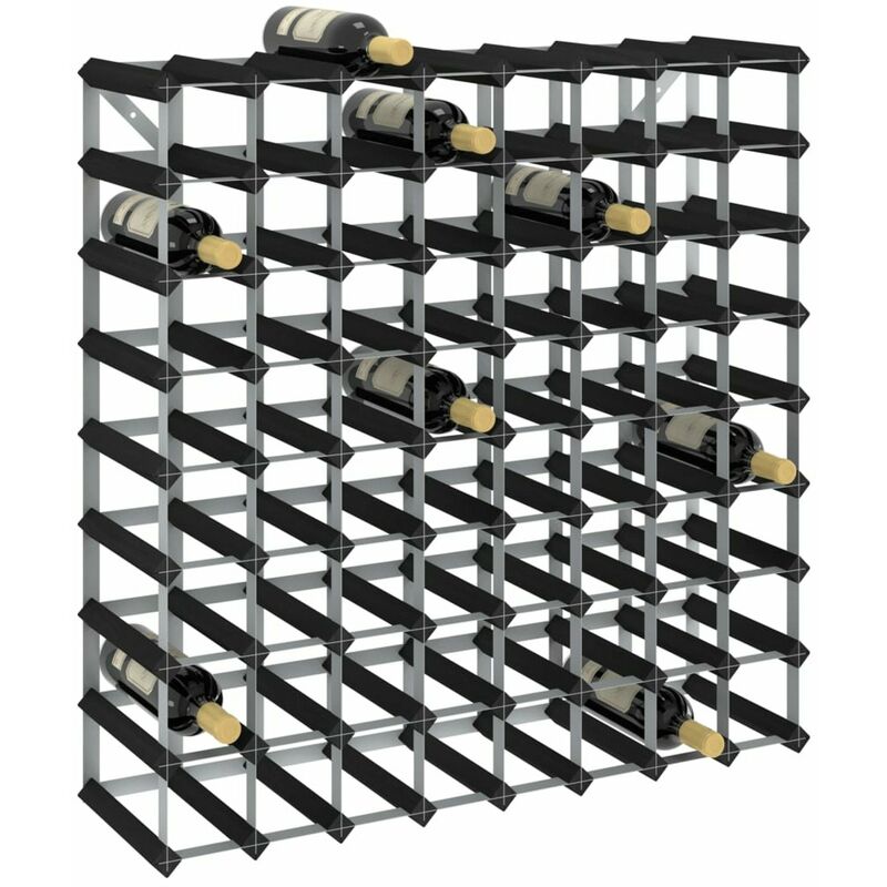 

Botellero para 72 botellas madera maciza de pino negro