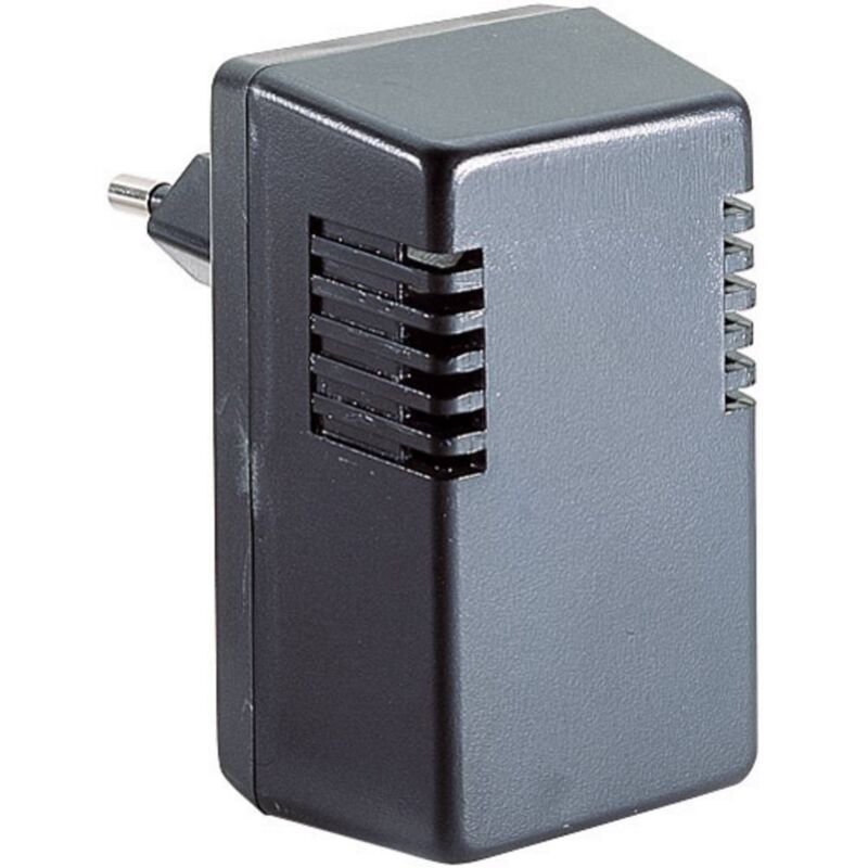 Boîtier avec fiche secteur Strapubox typ i 37 x 43 x 73.5 abs noir 1 pc(s)