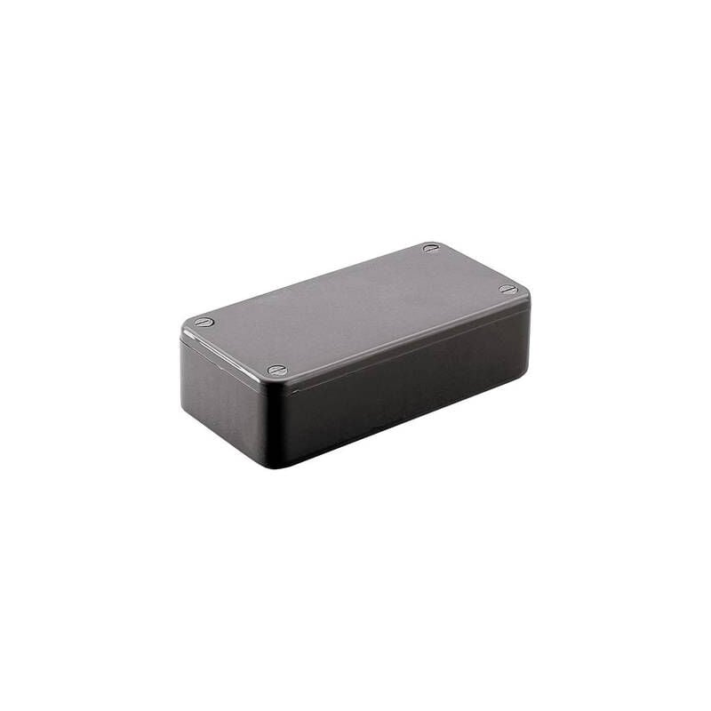 Boîtier euro Hammond Electronics 1591CBK abs noir 121.44 x 66.94 x 37.25 1 pc(s)