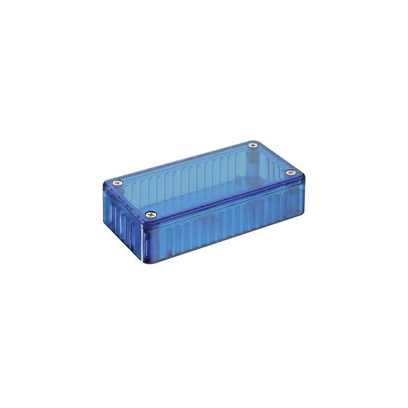 Boîtier universel Hammond Electronics 1591 btbu polycarbonate bleu 112 x 62 x 31 1 pc(s)