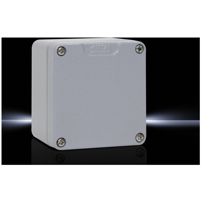 Boîtier universel Rittal 9104.210 aluminium gris (ral 7001) 75 x 57 x 80 1 pc(s)