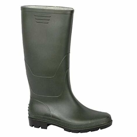 Botines de PVC con rodilla 39 Verde