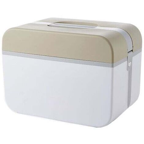 Botiquín de primeros auxilios KZQ, botiquín de primeros auxilios, caja para guardar medicamentos, botiquín de primeros auxilios portátil multicapa, marrón