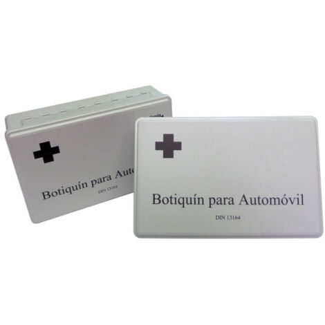 Botiquín para coche (normativa DIN 13164) gris
