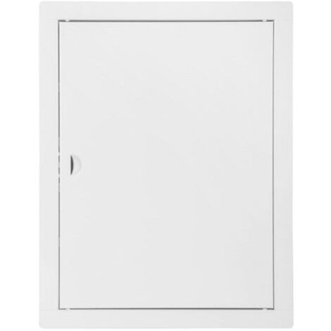 MOBILIBRICO Botola d'ispezione in metallo bianco 30x40