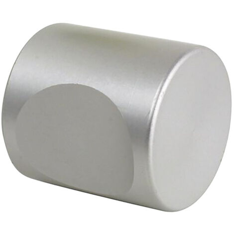 BOTÓN CORRIENTE DIAM TRE 20 MM PLATA ALUMINIO - VACHETTE - 008164