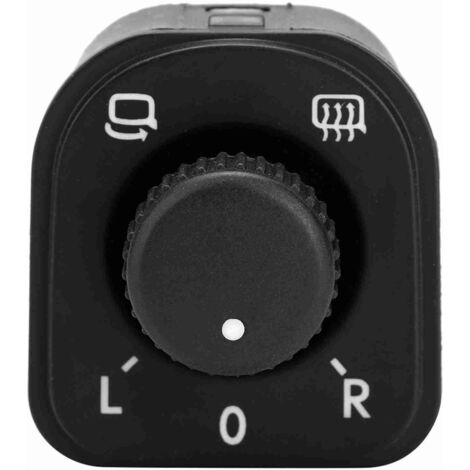 Botón de ajuste de espejo compatible con Golf MK5/MK6 (2006-2013) - Interruptor 1K0959565J en ABS