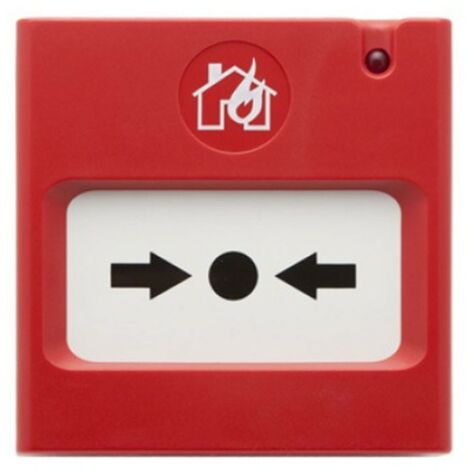 Botón de alarma de incendio manual convencional Comelit 43PAM000