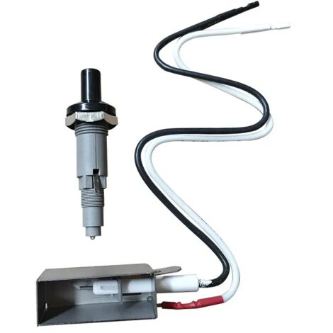 Botón de encendido de repuesto Weber 7509, kit de encendido de pila de botón, compatible con parrillas de gas Weber Spirit Genesis