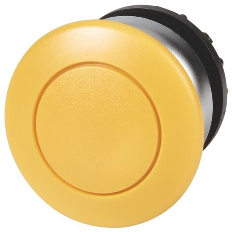 Botón de hongo amarillo M22-DP-Y sin descripción