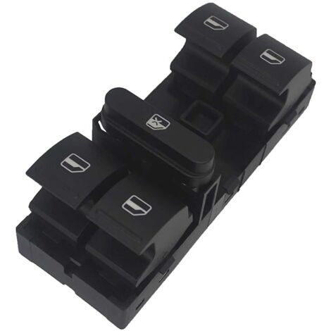 Botón de interruptor de control de ventana eléctrica aplicable, interruptor de ventana 1Z0959858B para S-koda Fabia Octavia Superb