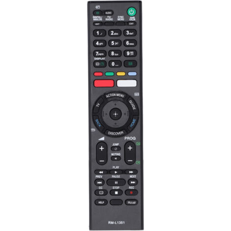 Botón de silicio para televisor Sony RM-L1351