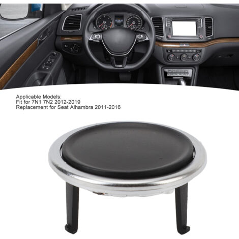 Botón del panel de control del climatizador trasero 7N0907049C ABS para Alhambra 2011-2016