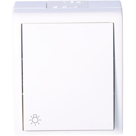Botón "Luz" n/t IP54 AQS1/11 Aquarius blanco
