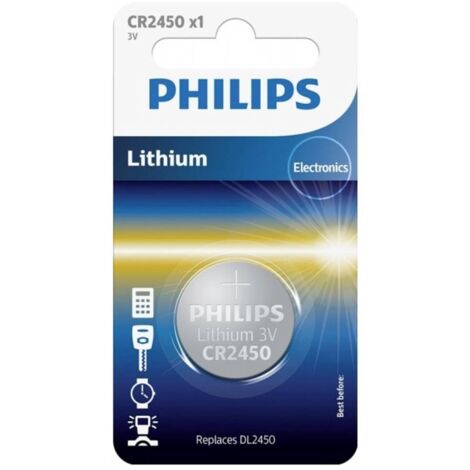 Botón Marca PHILIPS Modelo PHILIPS Lithium 3V 2450 X1