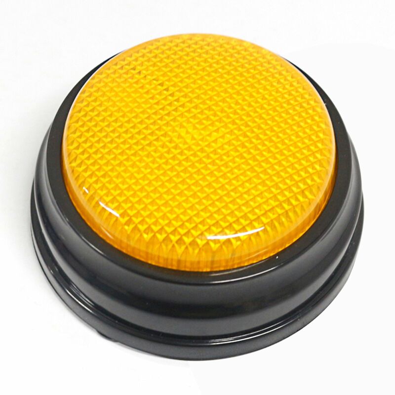 

Boton parlante grabable con funcion LED Recursos de aprendizaje Zumbadores Naranja