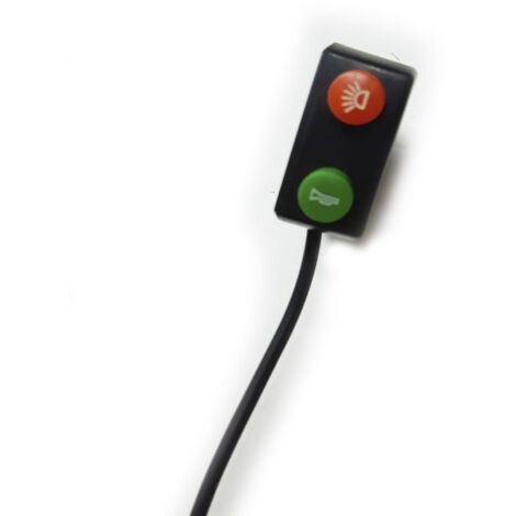 Botonera de luz para patinete bicicleta o quad eléctrico (3 cables)