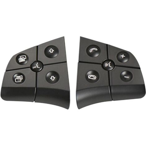Botones de control del volante Eosnow de repuesto para Benz W164 W245 W251 ML GL BR Class