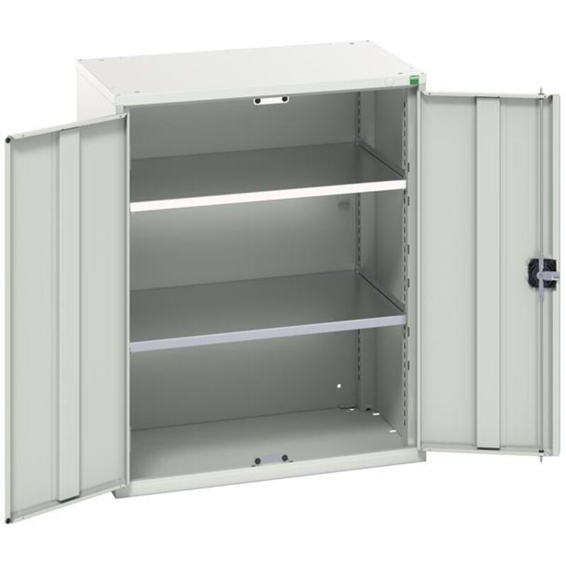 Bott 16926159.16 Verso 2 Shelf Cupboard 800mm Light Grey BOT169261596
