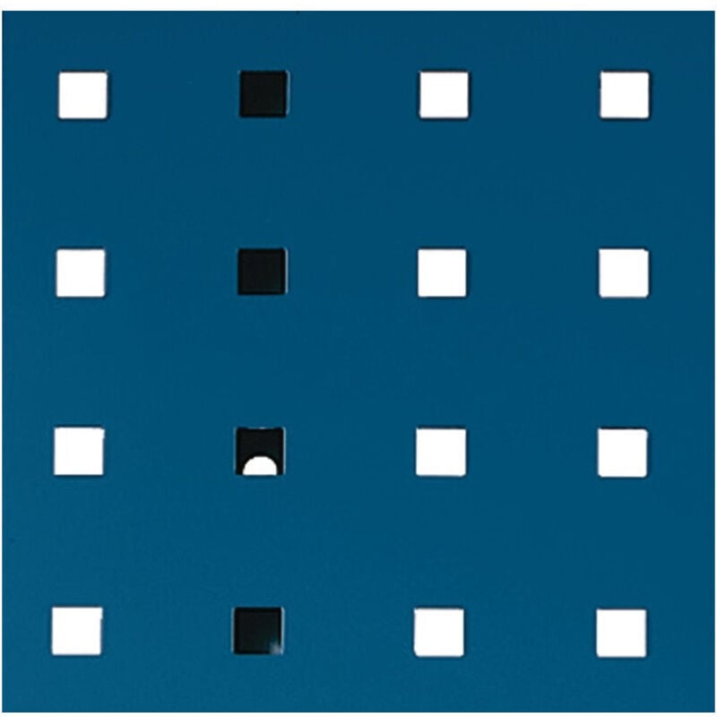 Bott - Panneau perforé l.457xL1981 mm bleu gentiane ral 5010