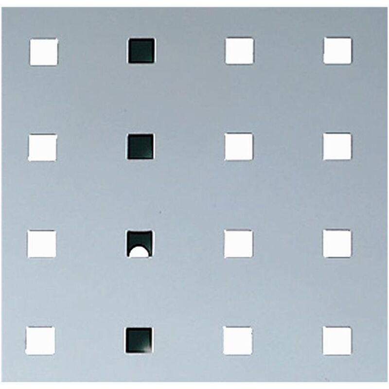 Bott - Panneau perforé l.457xL991 mm gris clair, ral 7035