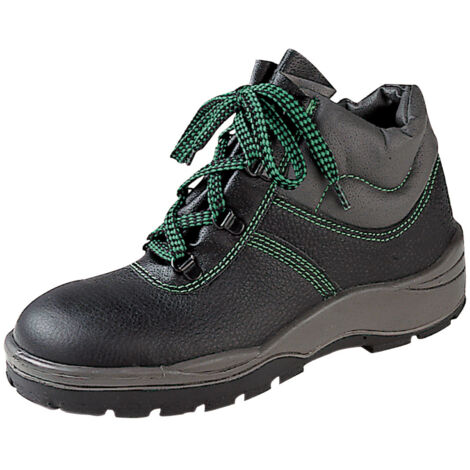 Botte de chantier à lacets 39000, S3, taille 48, noir/gris