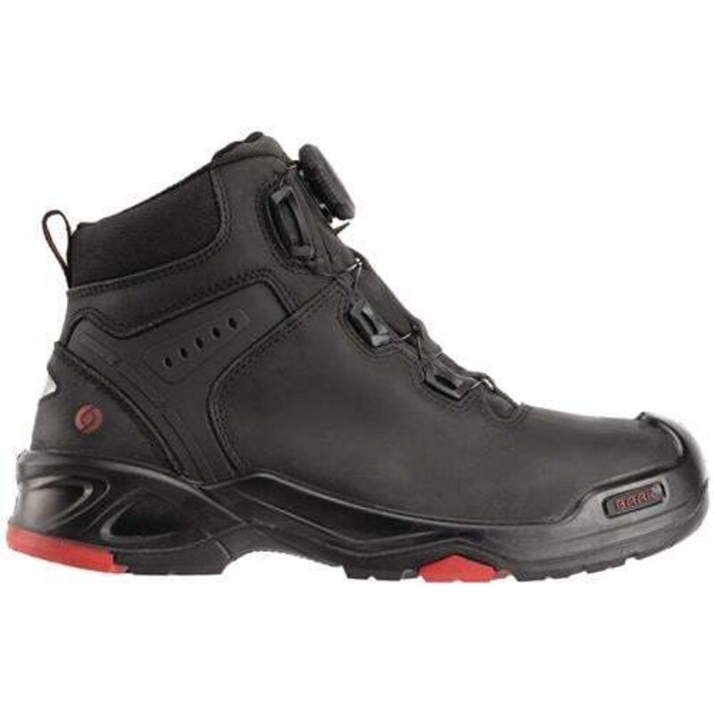 BAAK Bottes de sécurité Braxton taille 43 noir / rouge - 6642-43