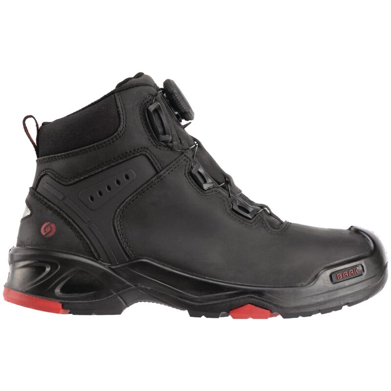 Baak - Bottes de sécurité Braxton taille 42 noir / rouge - 6642-42