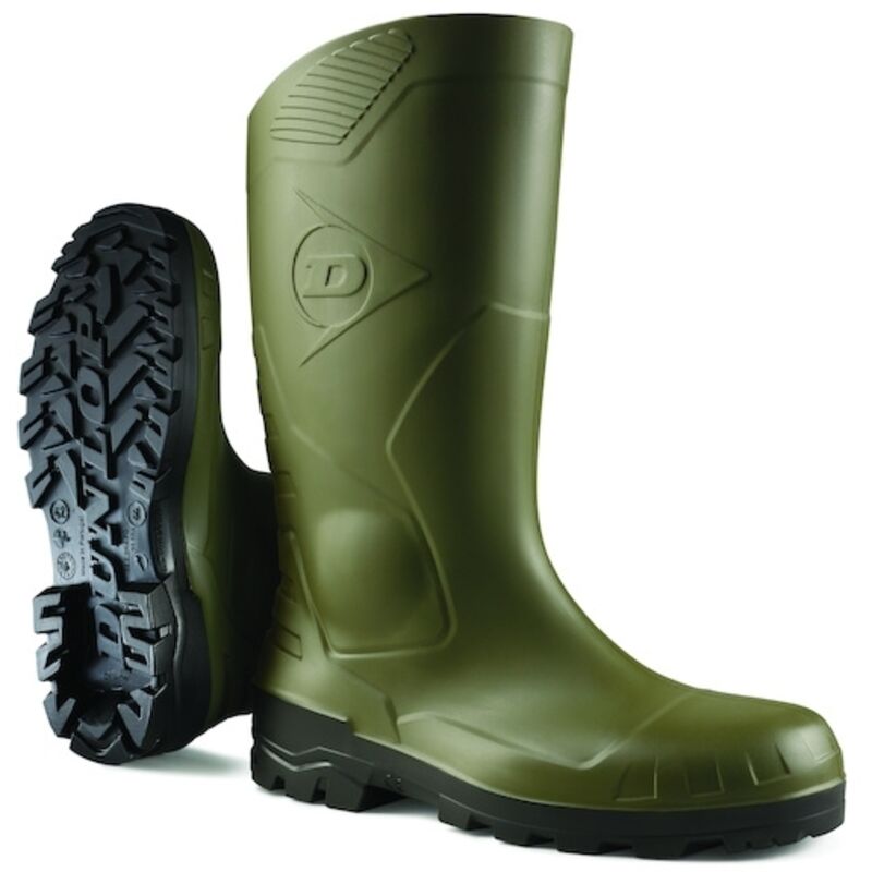 H142611 Bottes de sécurité imperméables S5 Vert 46 - Dunlop