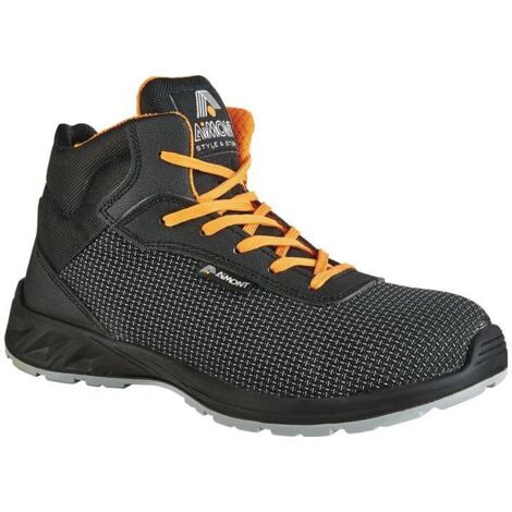 Botte de sécurité Diamont AVANGER taille 46 noir/orange S3 SRC EN ISO 20345 Pute