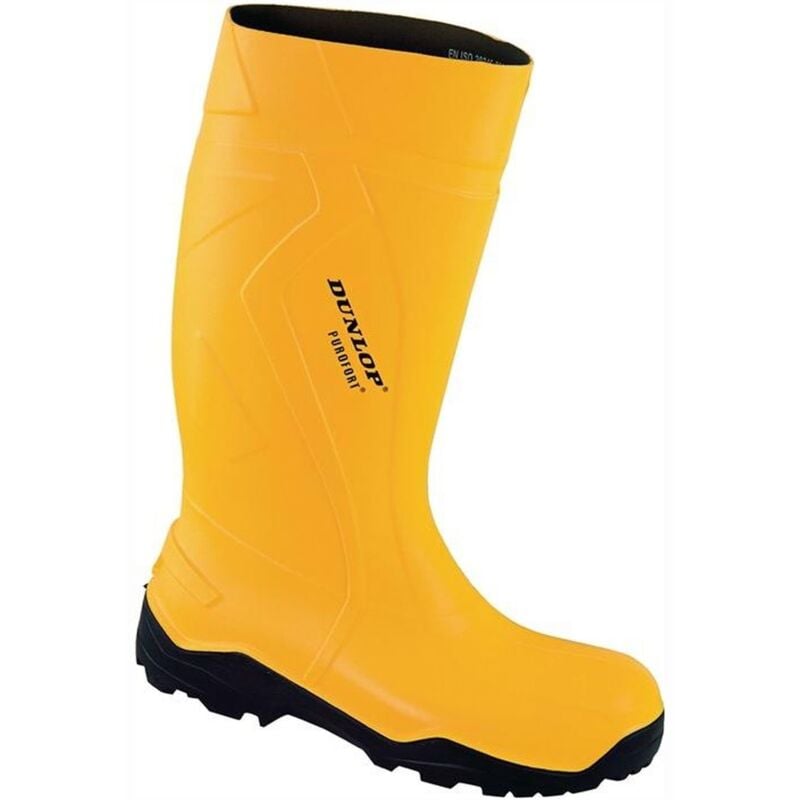 Bottes de sécurité Dunlop Purofort+ Full Safety taille 46 jaune - 45507-46