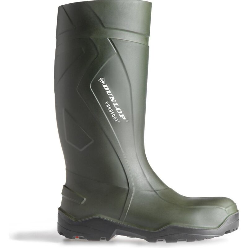 Botte verte avec embout en acier taille 43 DUNLOP C76293343