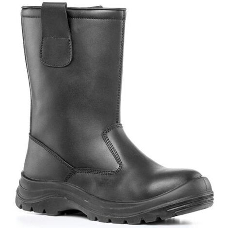 Botte de sécurité en cuir fourrée Coverguard Perlite S3 CI SRC Noir 46.