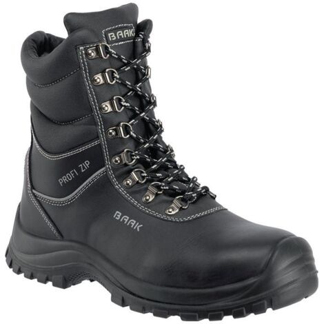 Botte de sécurité hiver Magnus-Profi taille 46 W. 11 noir S3 SRC CI EN ISO 20345 cuir de vachette lisse