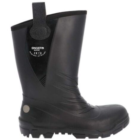 Botte de sécurité hiver Tige PVC/nitrile Fourrure polyester - SINGER - BORNE 44